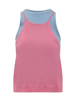 JW Anderson Layered Round Neck Tank Top