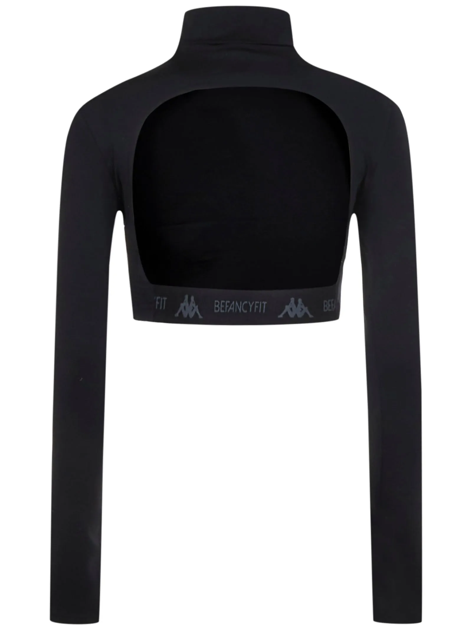 KAPPA X Befancyfit Turtleneck Cut-Out Stretch Top