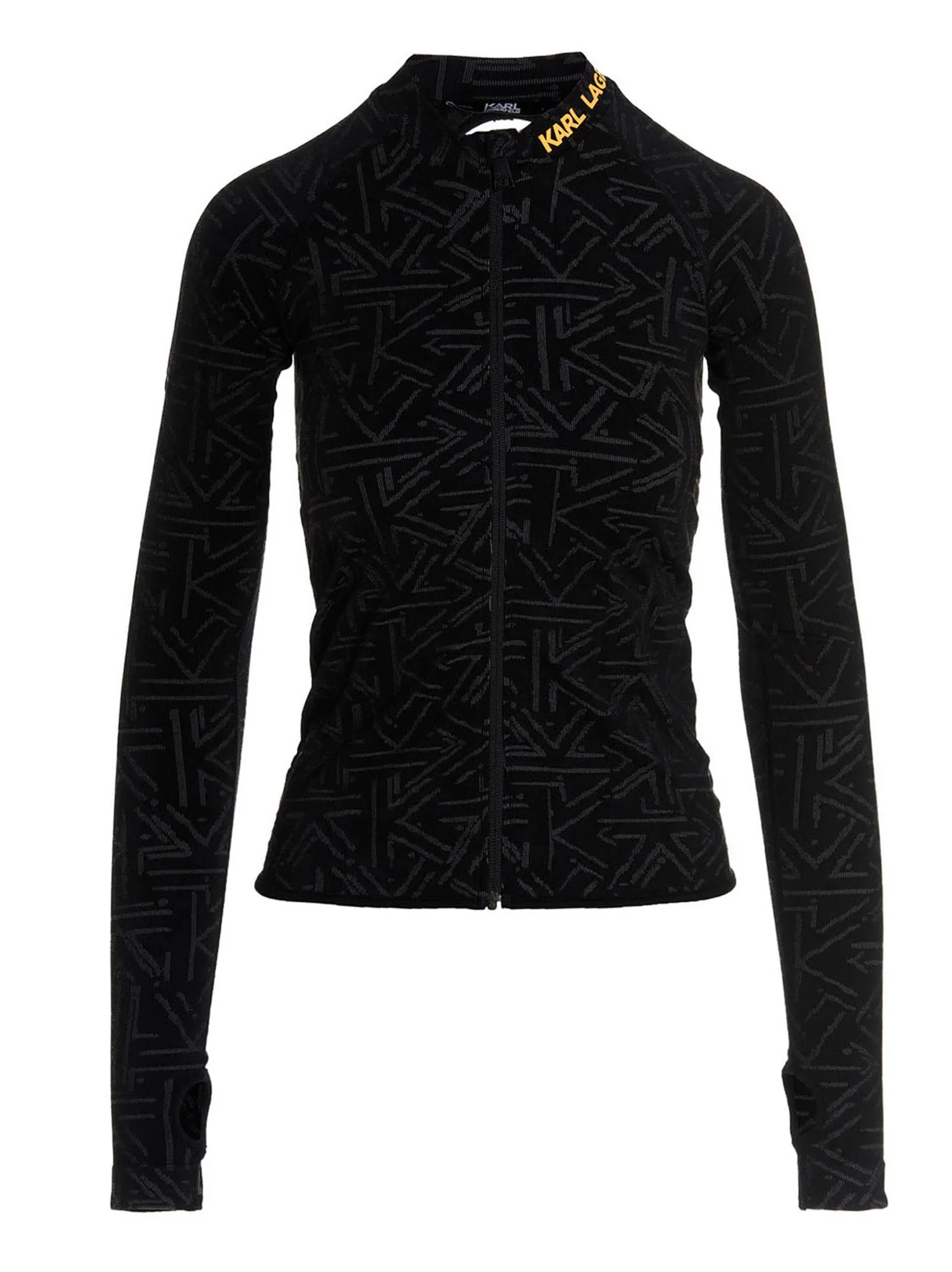 Karl Lagerfeld Rue St-Guillaume K Dots Zip-Up Jacket