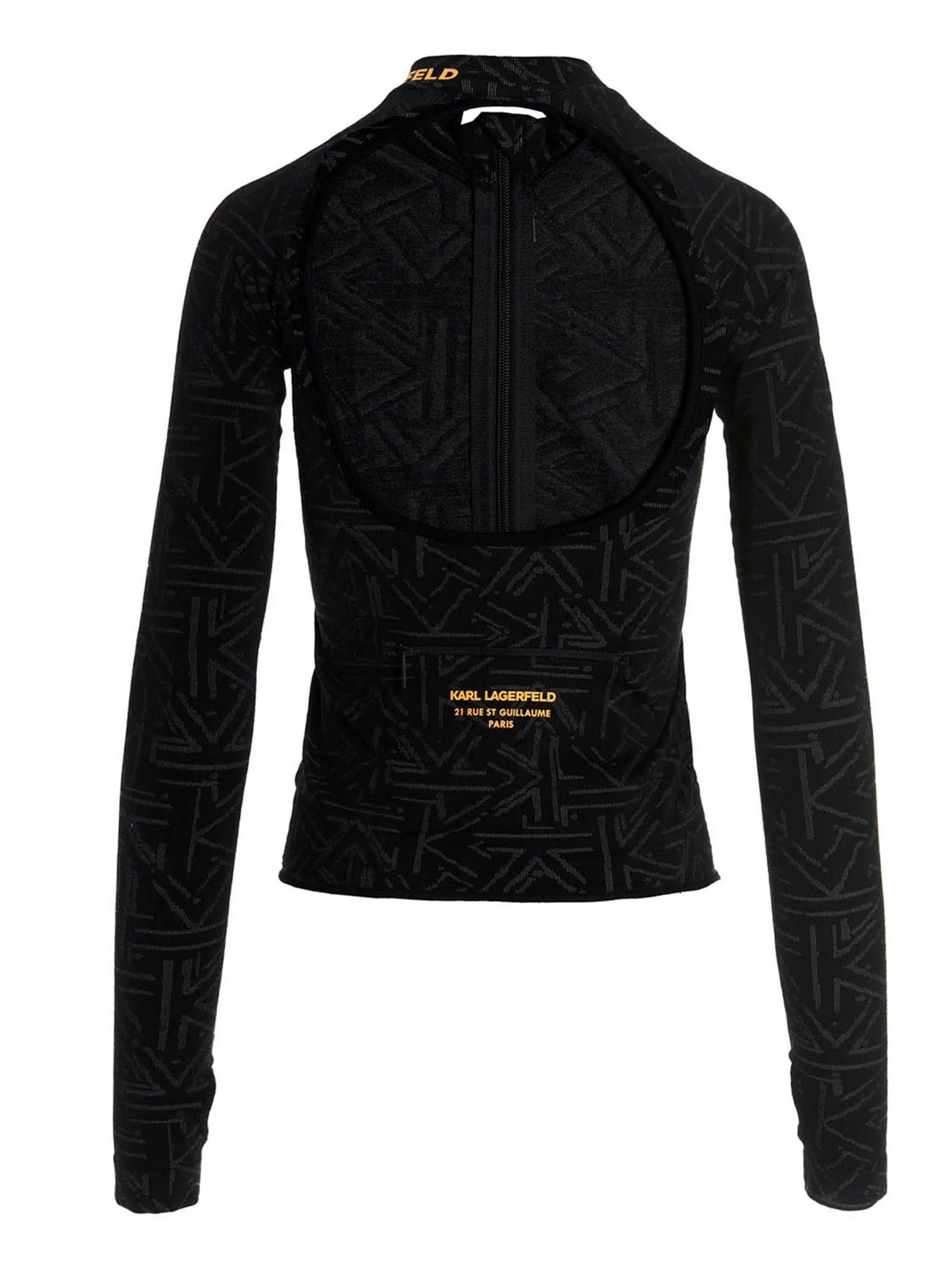 Karl Lagerfeld Rue St-Guillaume K Dots Zip-Up Jacket