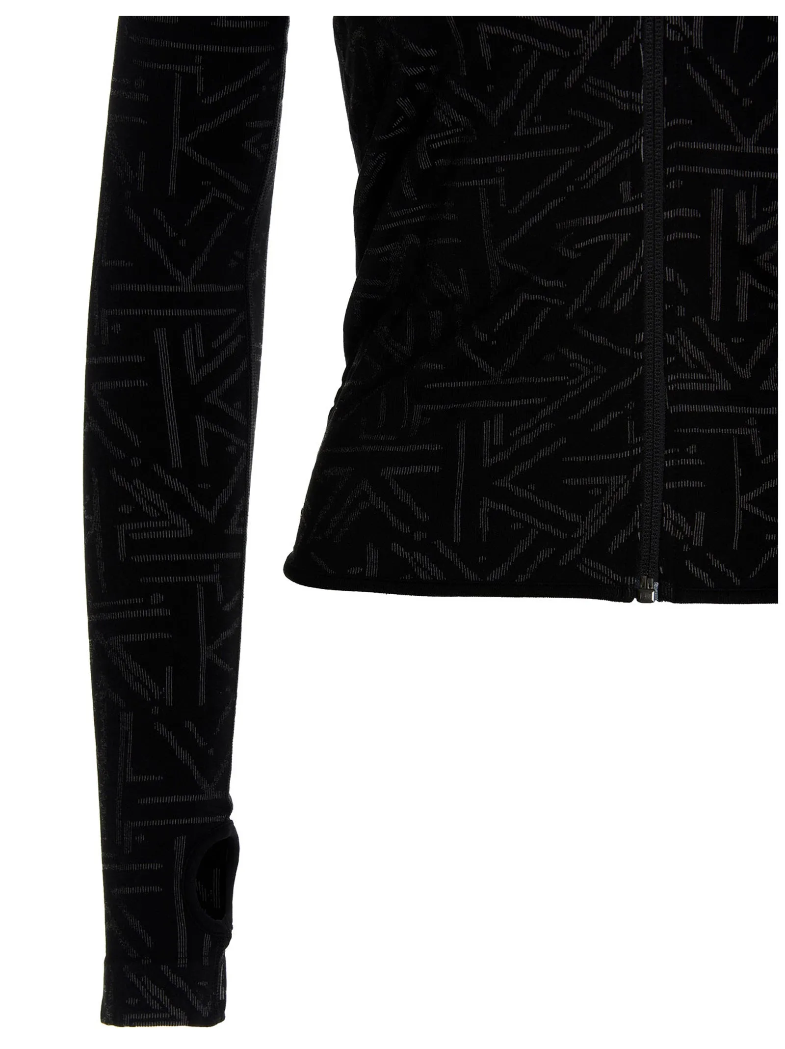 Karl Lagerfeld Rue St-Guillaume K Dots Zip-Up Jacket