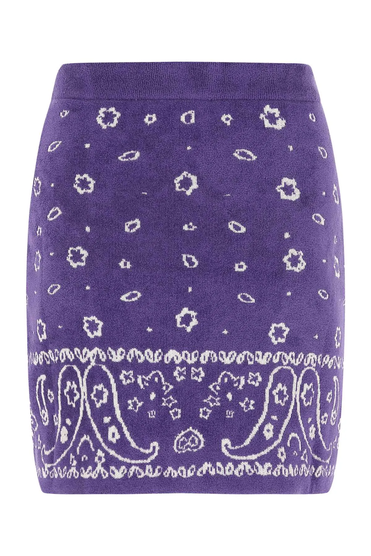 Kenzo Bandana Print Terry Mini Skirt