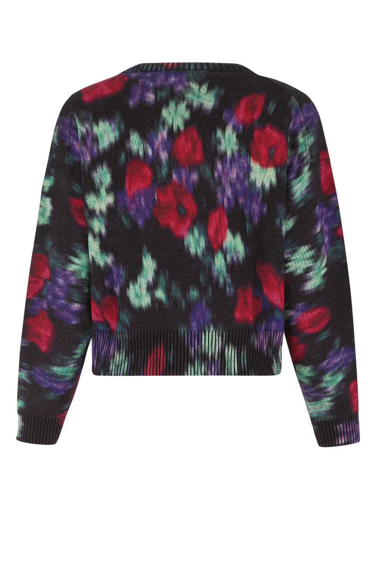 Kenzo Floral Printed Knit Cardigan
