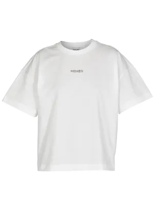 Kenzo Logo Printed Crewneck T-Shirt