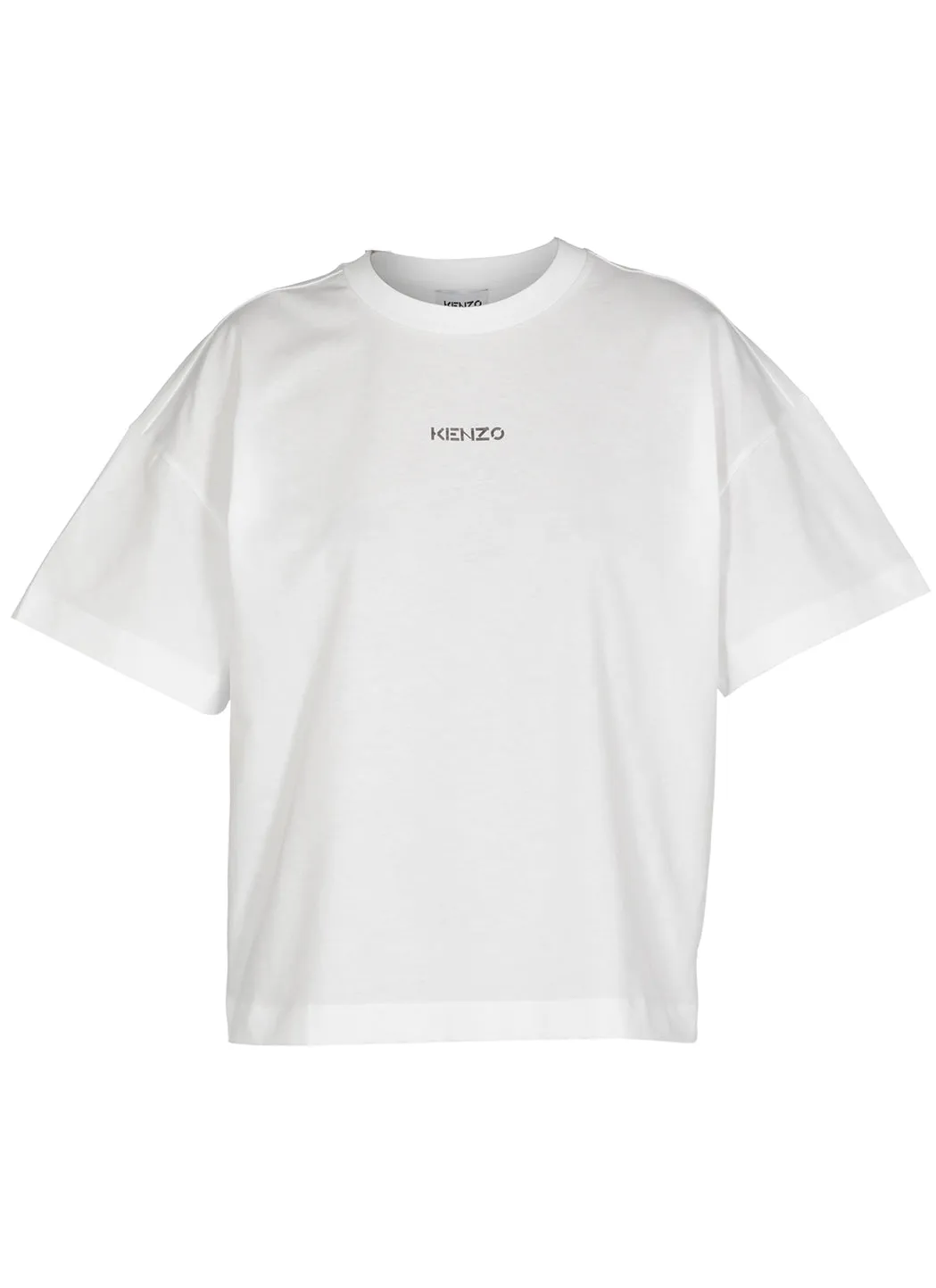 Kenzo Logo Printed Crewneck T-Shirt