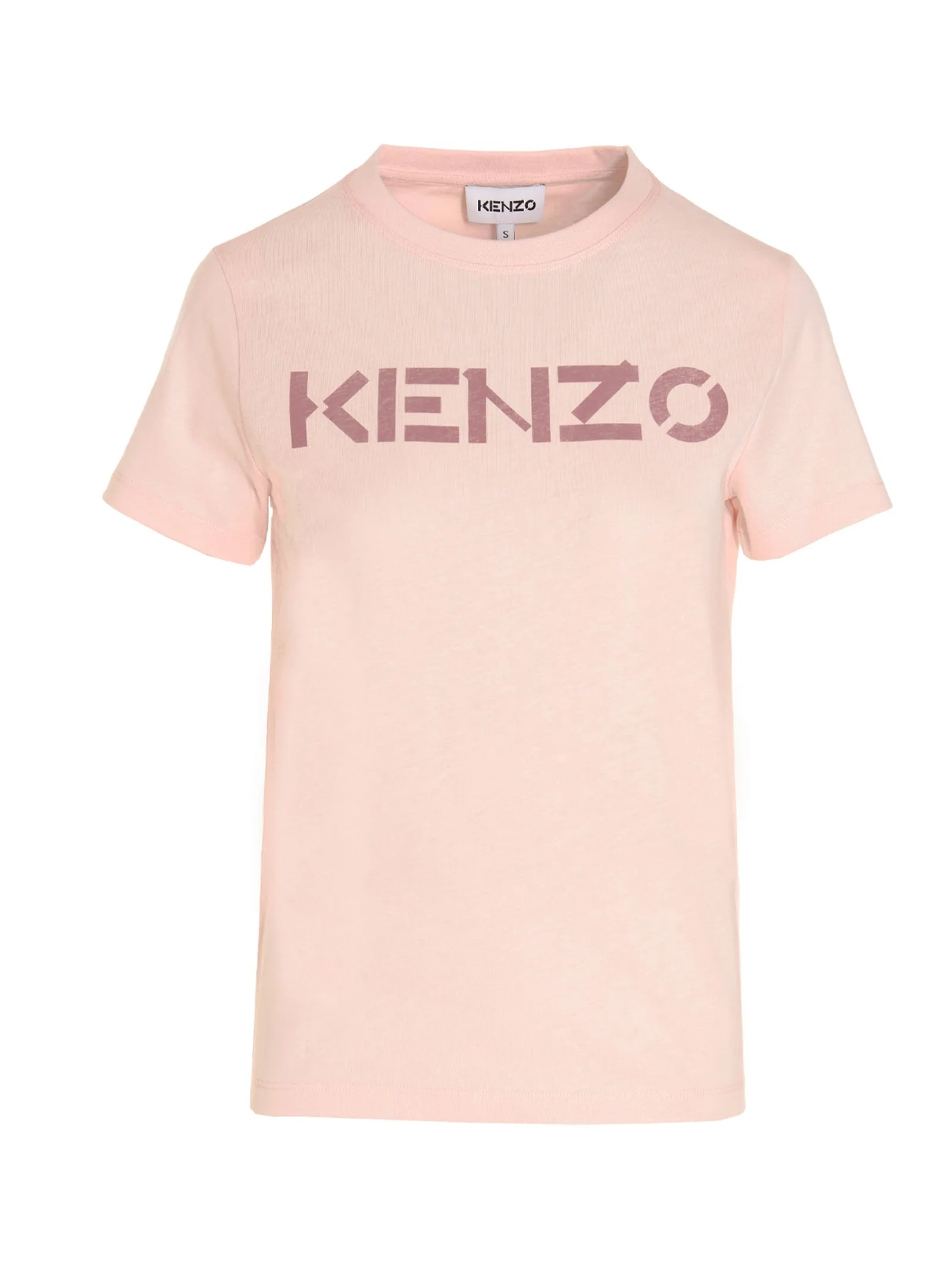 Kenzo Logo Printed Crewneck T-Shirt