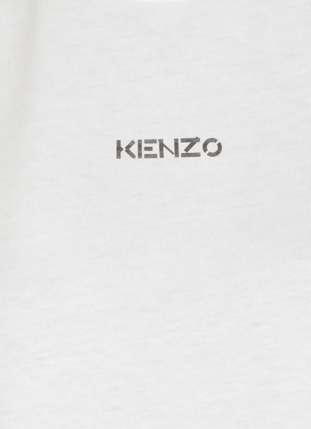 Kenzo Logo Printed Crewneck T-Shirt