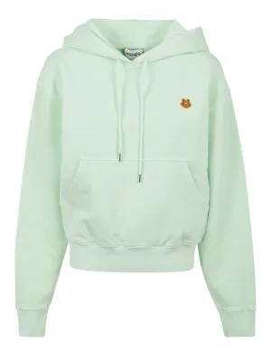Kenzo Tiger Patch Drawstring Hoodie