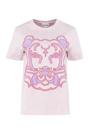 Kenzo Tiger Printed Crewneck T-Shirt
