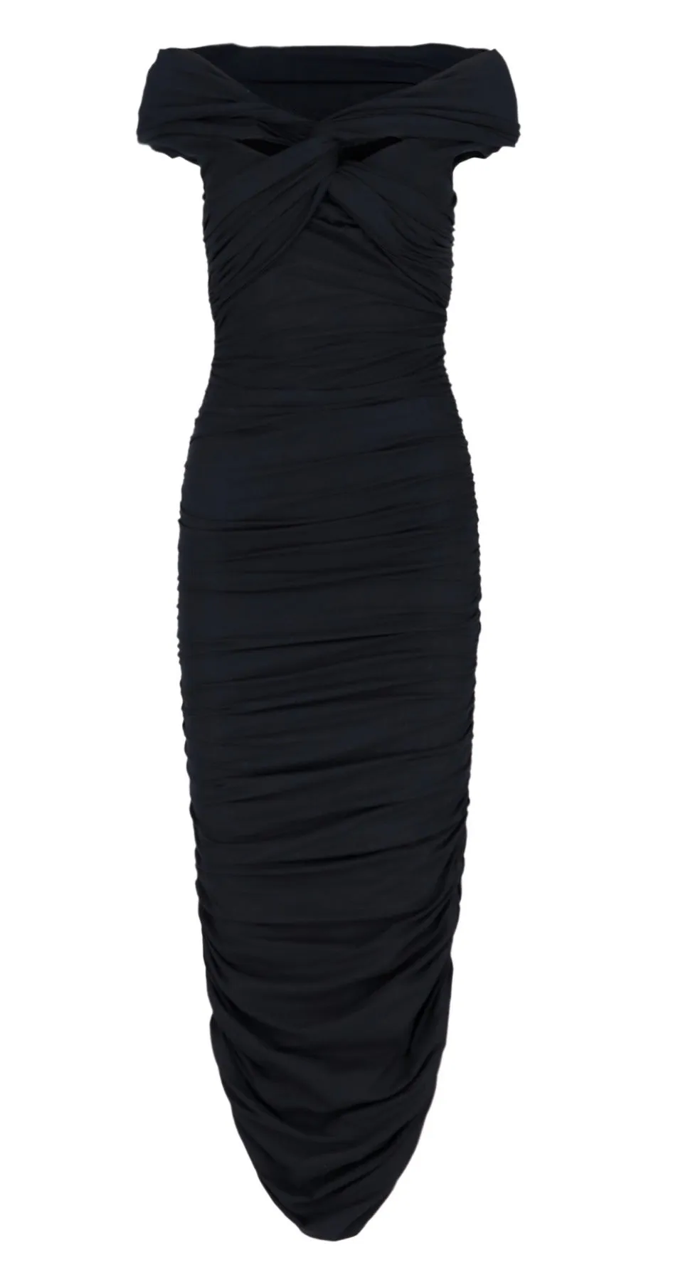 Khaite Spence Asymmetric Hem Dress