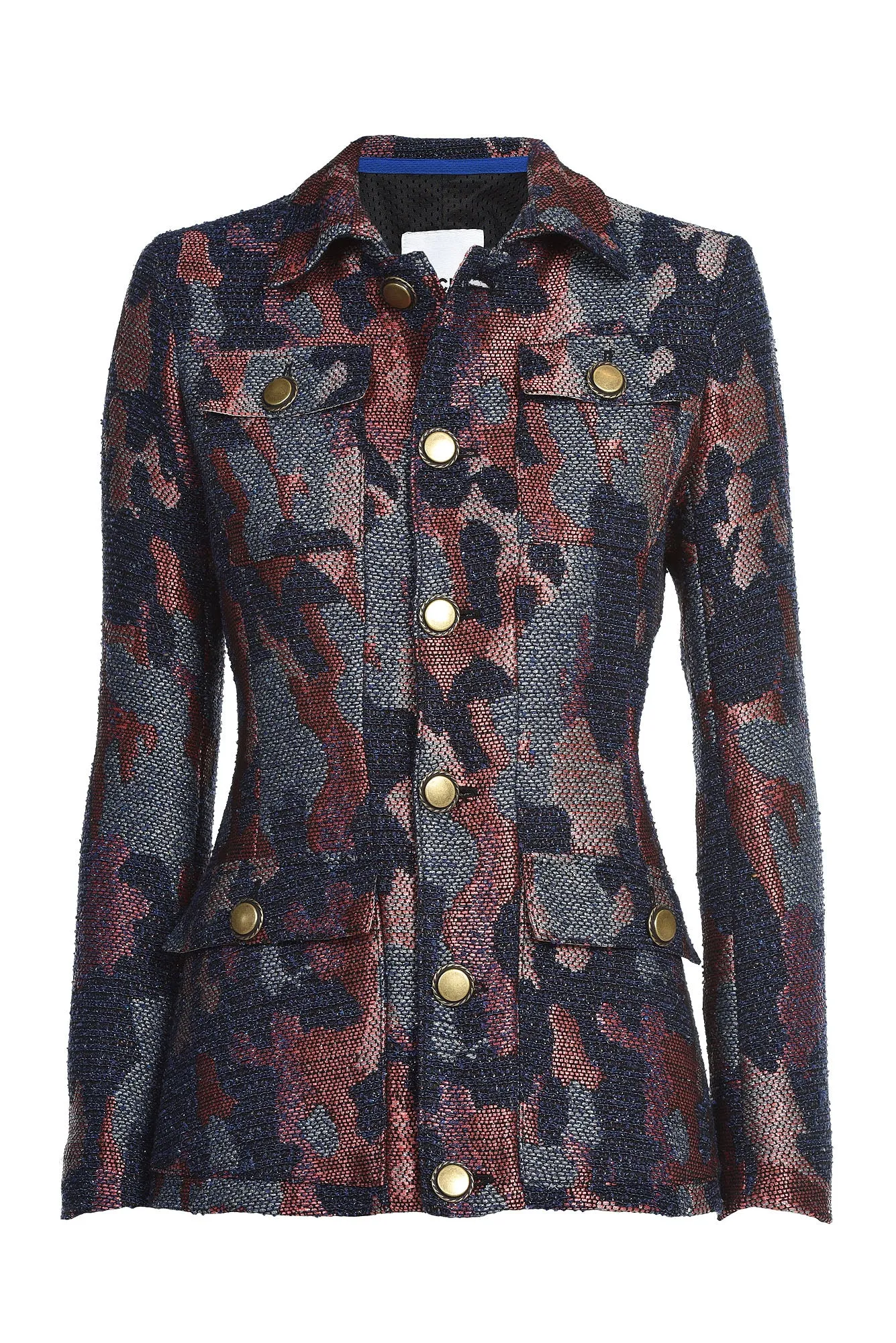 Koch Belted Waist Long-Sleeved Jacket