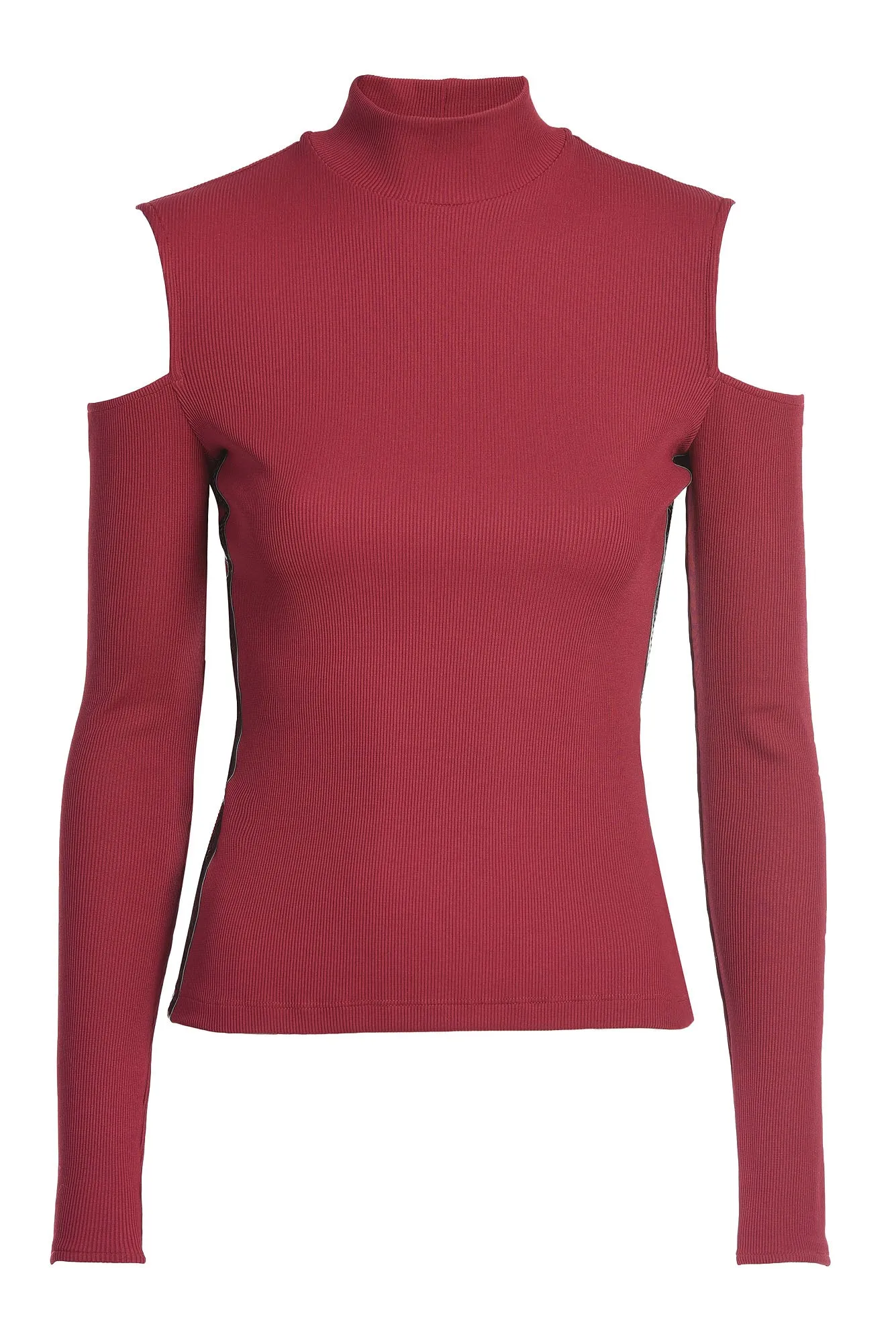 Koch Cut-Out High Neck Knit Top