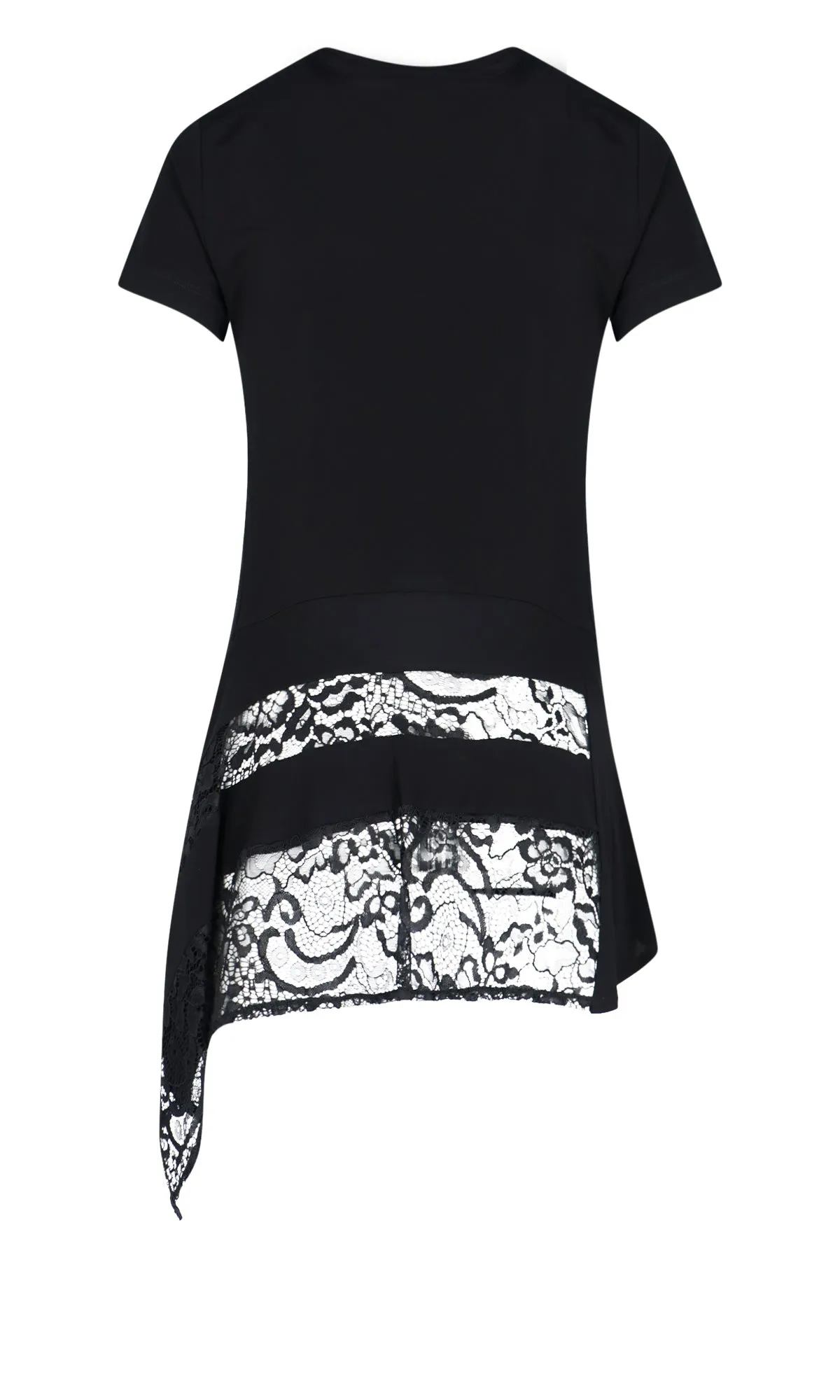 Koch Lace-Embroidered Crewneck T-Shirt