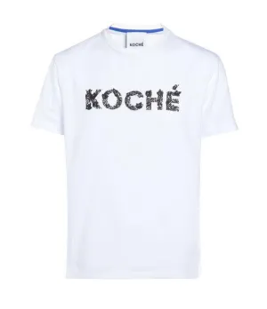 Koch Logo Embellished Crewneck T-Shirt