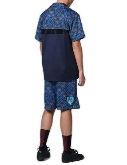 Koch Monogram Jacquard Football Shorts