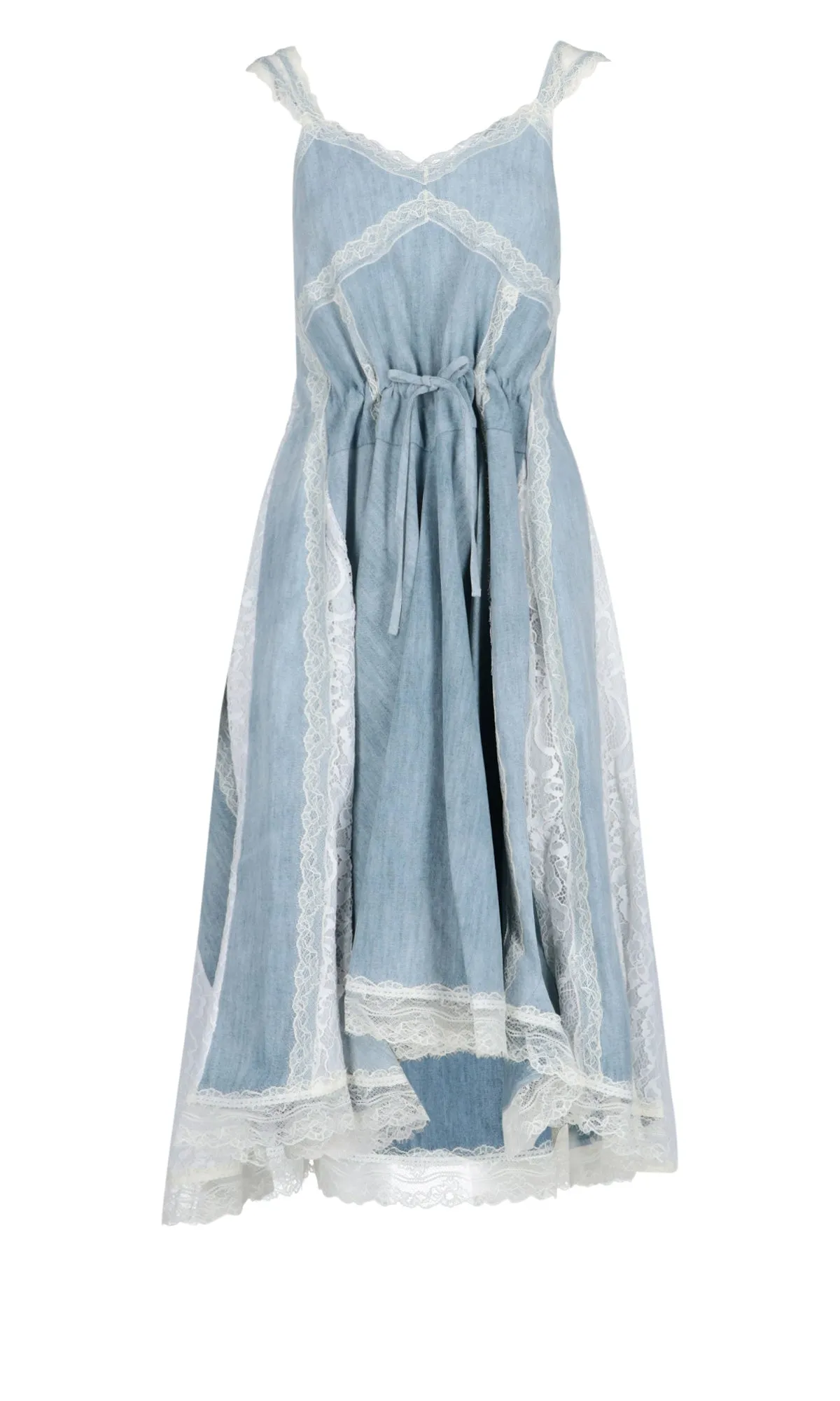 Koch Sleeveless Asymmetric Detailed Dress