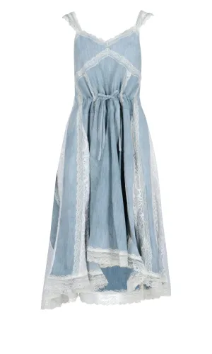 Koch Sleeveless Asymmetric Detailed Dress