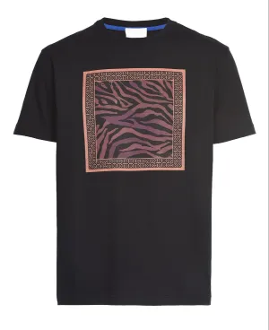 Koch Tiger Printed Crewneck T-Shirt