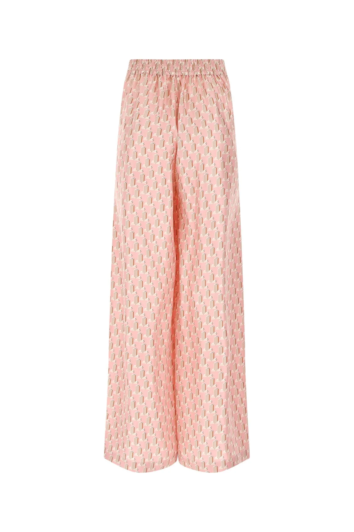 Lanvin Graphic Printed Wide-Leg Pants