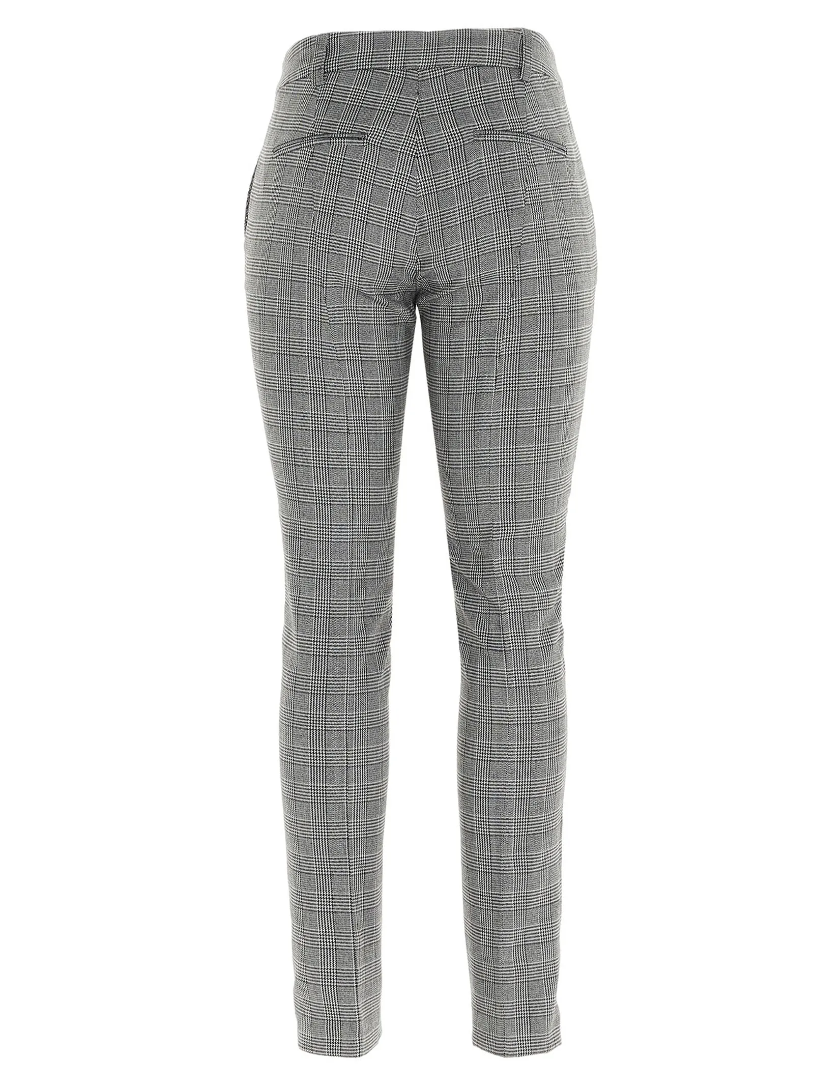 Liu Jo Glen Plaid Slim Fit Pants