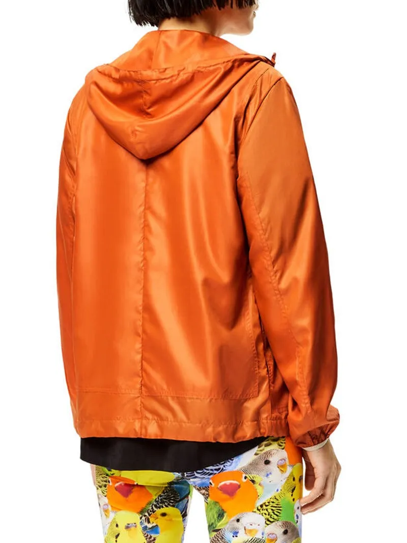 Loewe Logo Patch Hooded Jacket