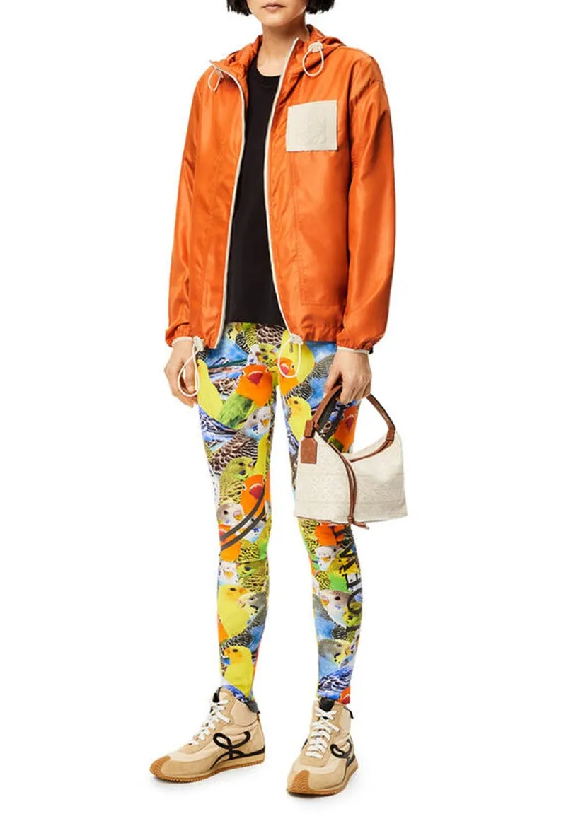 Loewe Logo Patch Hooded Jacket