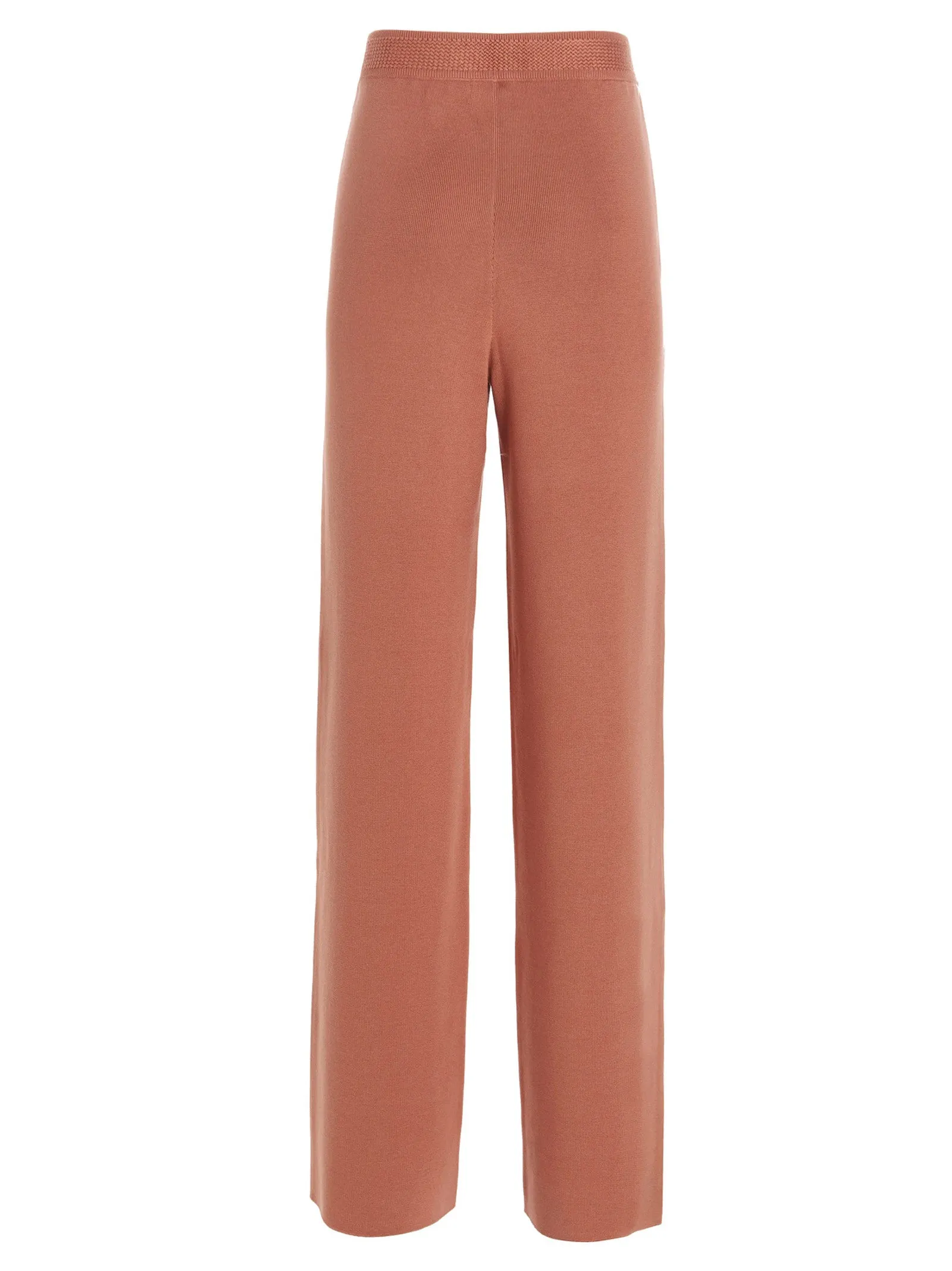Loro Piana Elastic Waist Wide Leg Trousers