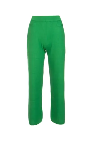 Loro Piana High Waist Straight Leg Trousers