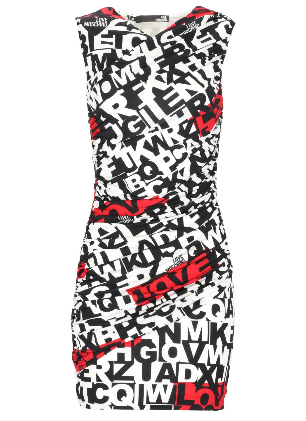 Love Moschino All-Over Printed Mini Dress