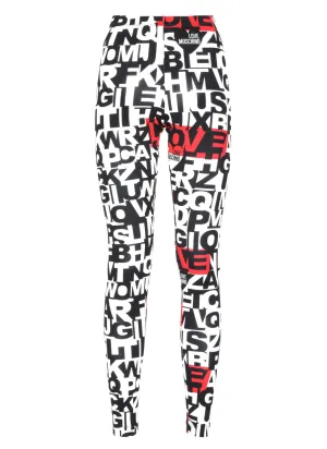 Love Moschino All-Over Printed Track Pants