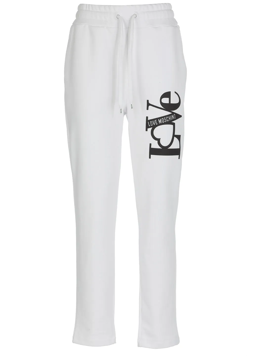 Love Moschino Logo Print Drawstring Pants
