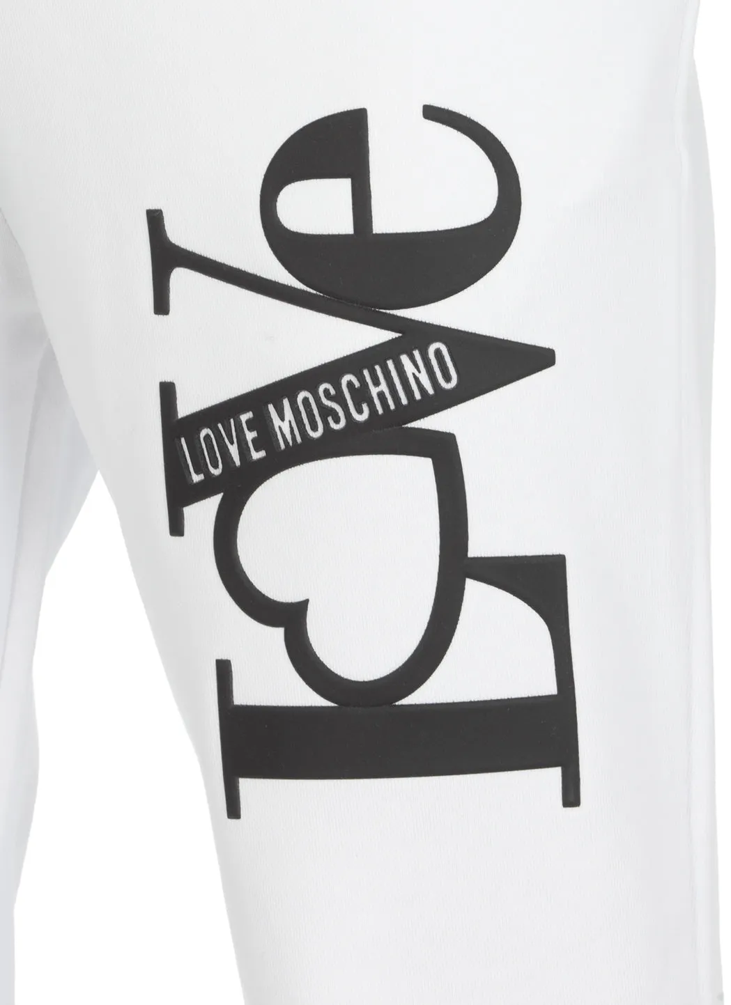 Love Moschino Logo Print Drawstring Pants
