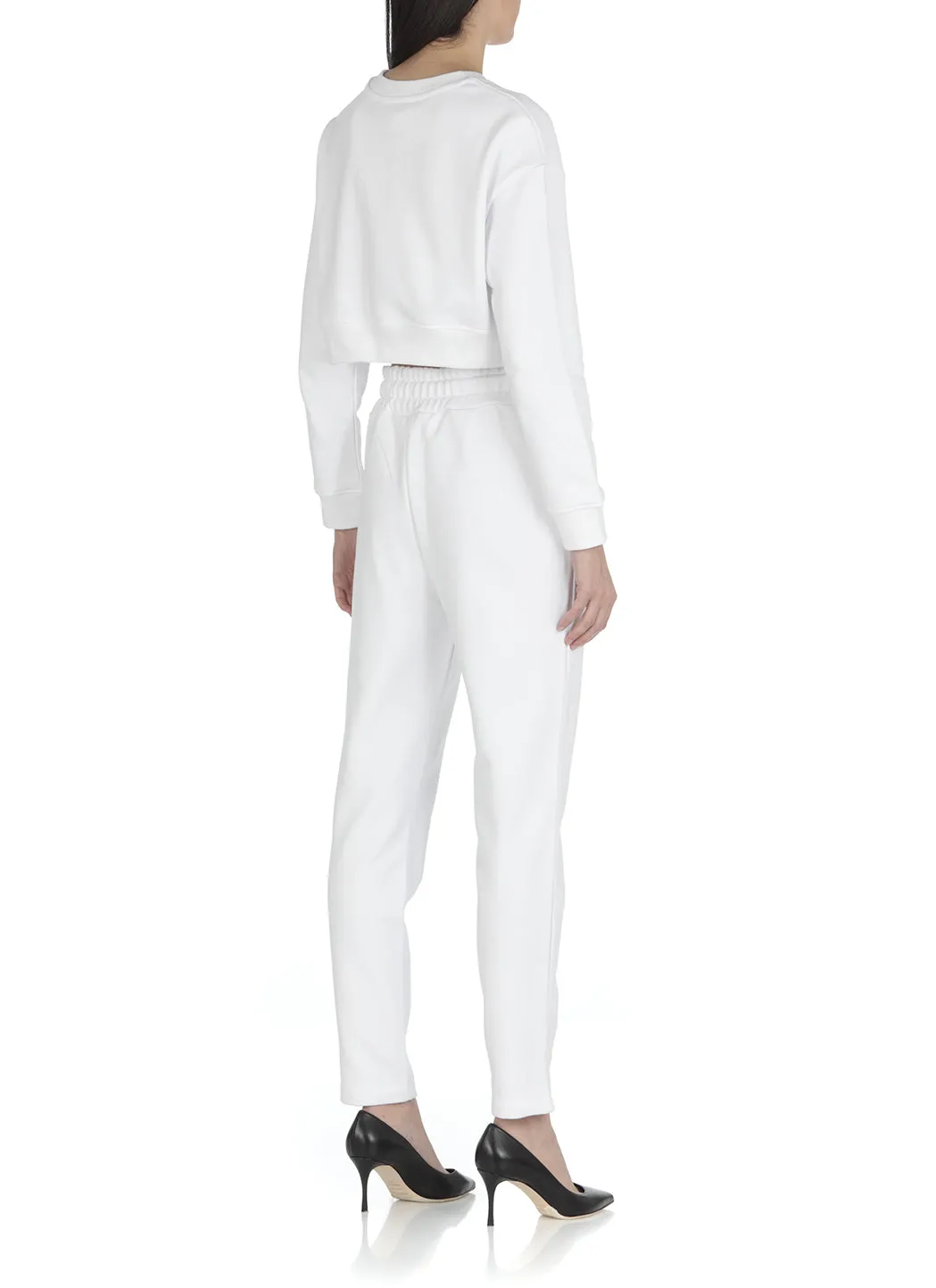 Love Moschino Logo Print Drawstring Pants