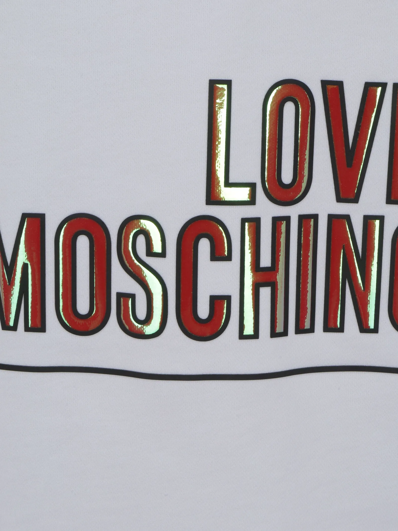Love Moschino Logo Printed T-Shirt Dress