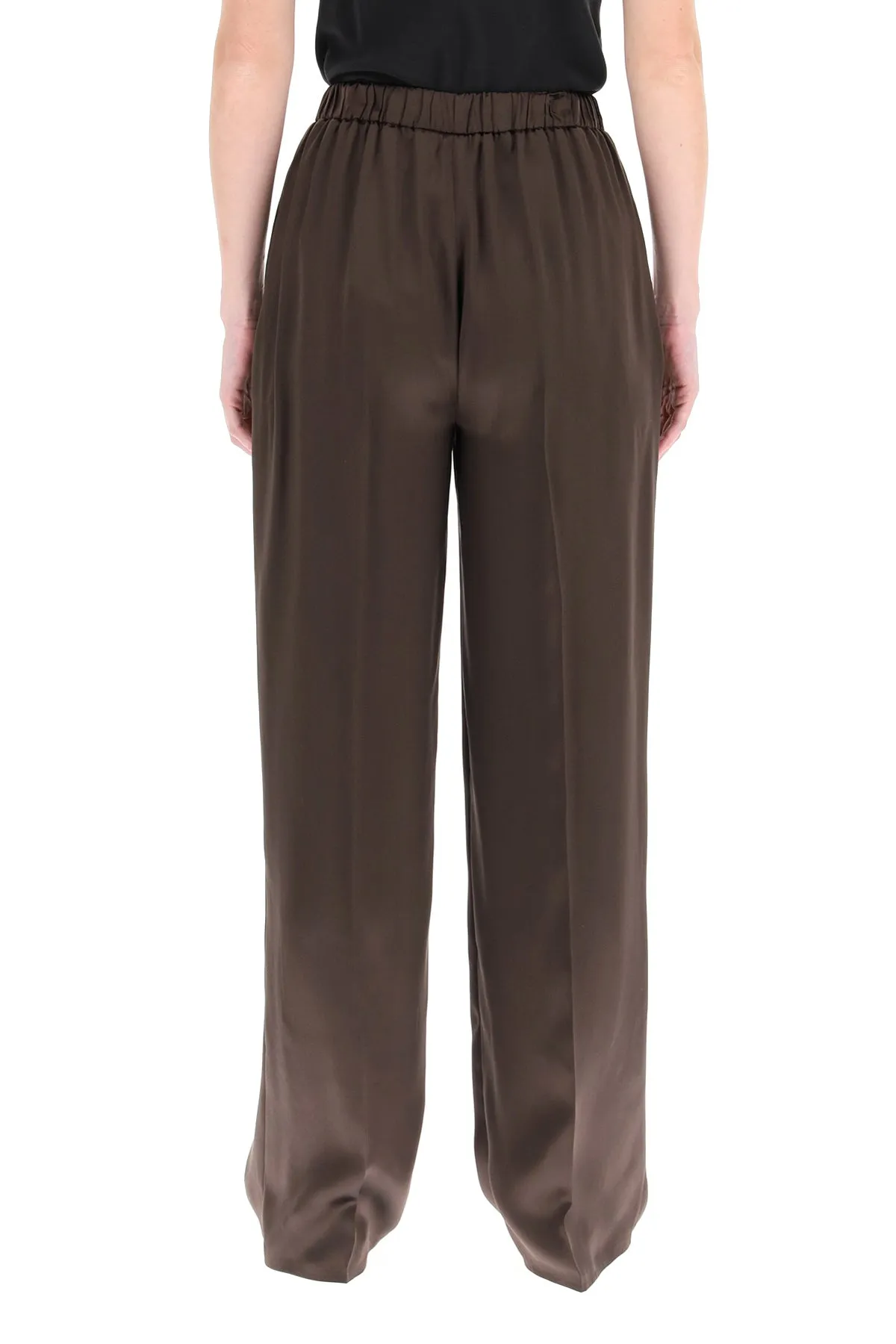 Magda Butrym Elastic Waist Wide Leg Pants