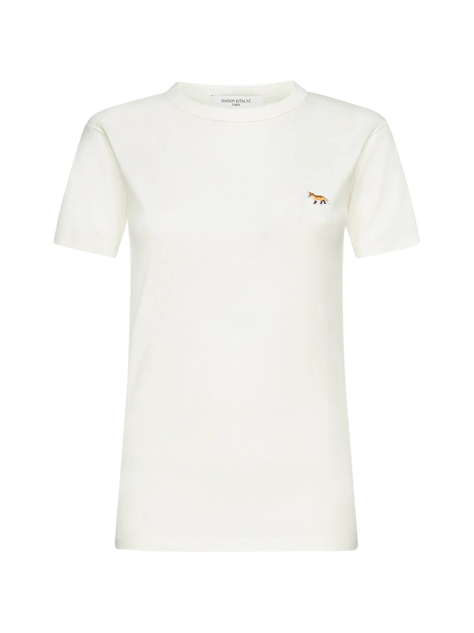 Maison Kitsun Profile Fox Patch Fitted T-Shirt