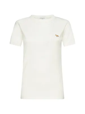Maison Kitsun Profile Fox Patch Fitted T-Shirt