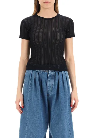 Maison Margiela Crewneck Knitted T-Shirt