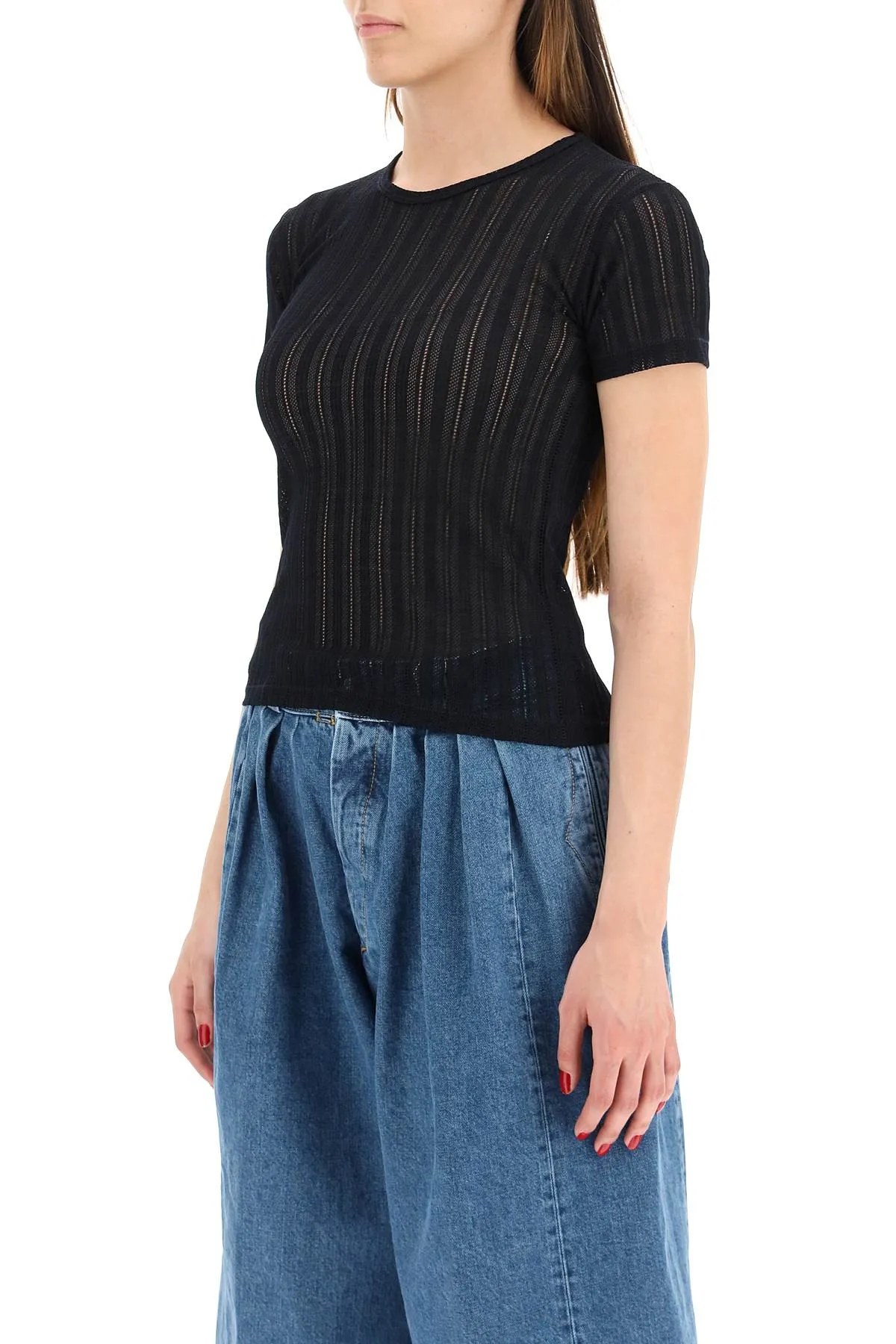 Maison Margiela Crewneck Knitted T-Shirt