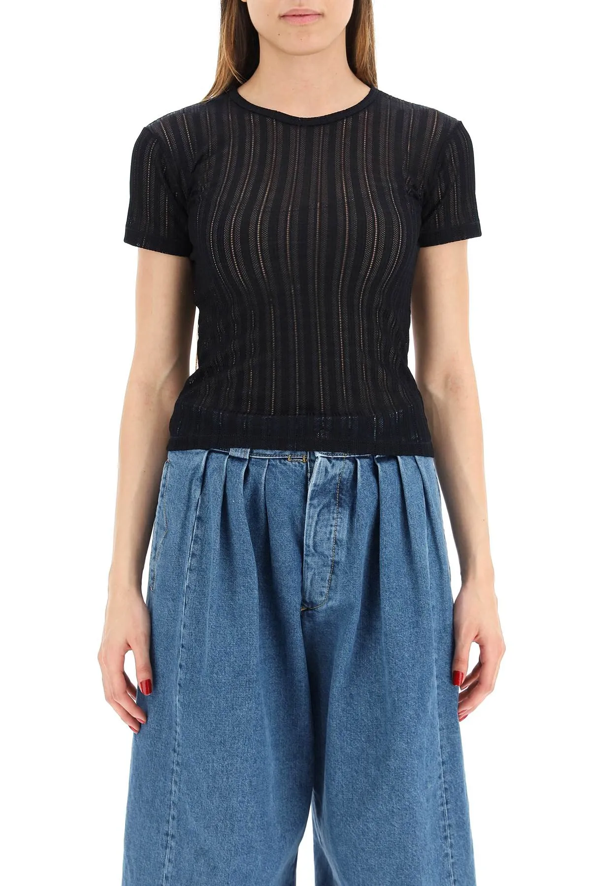 Maison Margiela Crewneck Knitted T-Shirt