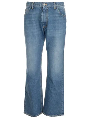 Maison Margiela Distressed Flared Jeans