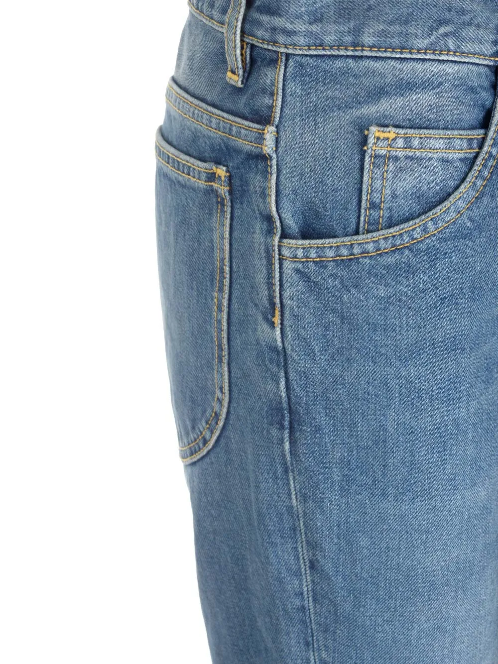 Maison Margiela Distressed Flared Jeans