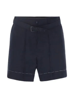 Maison Margiela High Waist Belted Shorts