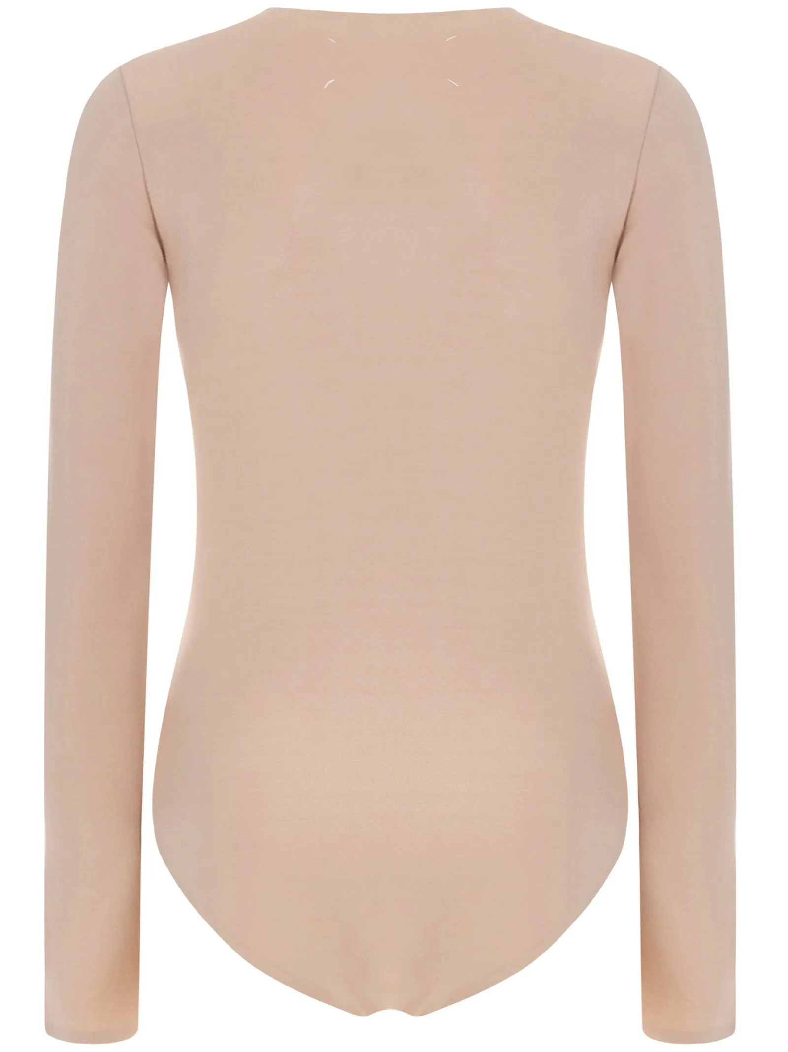Maison Margiela Long-Sleeve Bodysuit Top