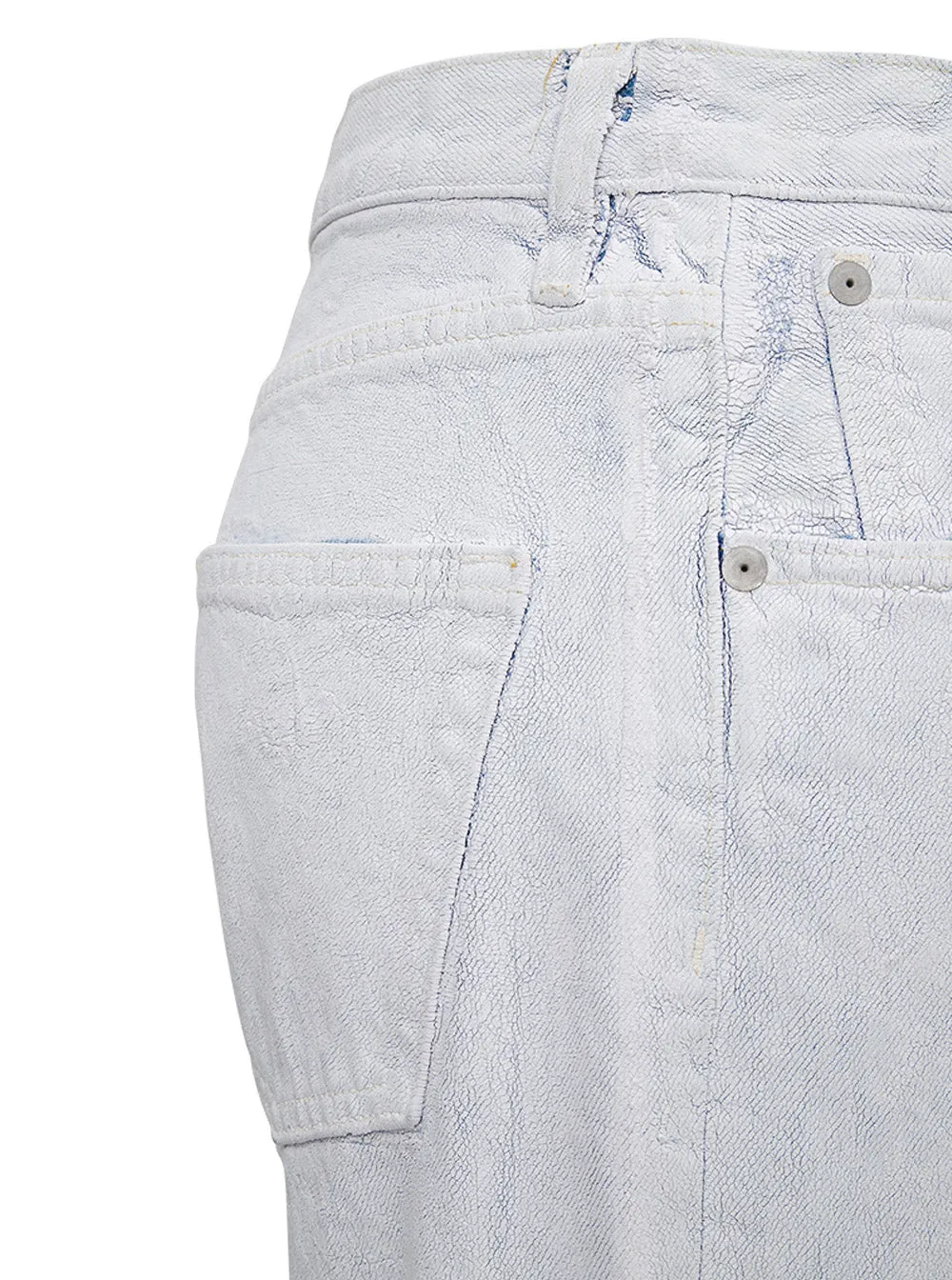 Maison Margiela Mid-Rise Straight Leg Jeans
