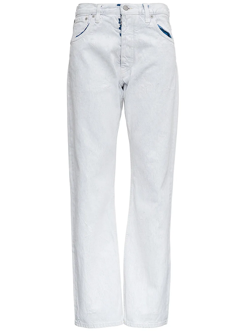 Maison Margiela Mid-Rise Straight Leg Jeans