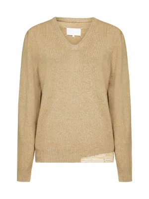 Maison Margiela Panel Detailed Knit Jumper