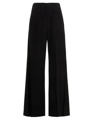 Maison Margiela Pressed-Crease Wide Leg Trousers