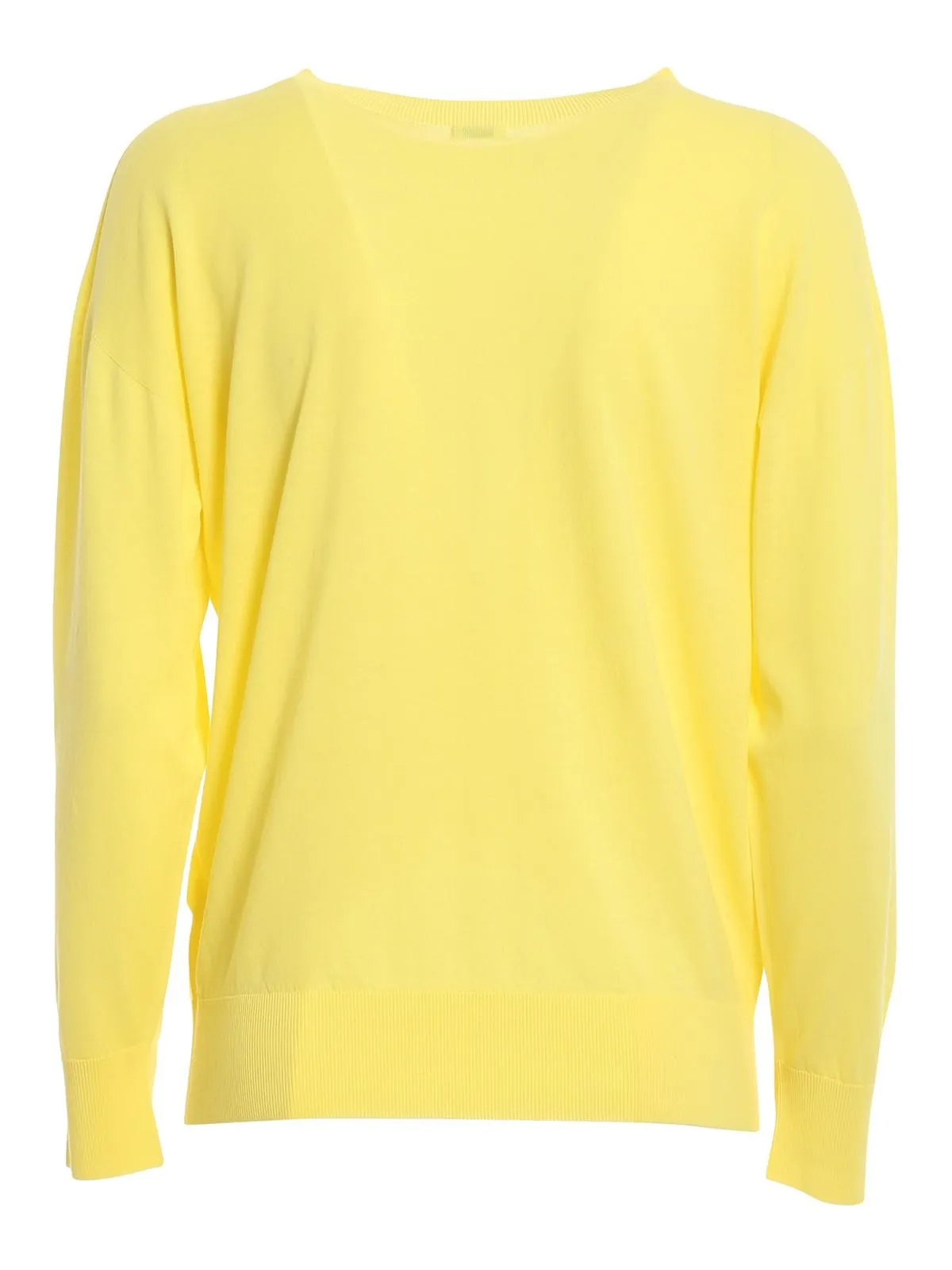 Malo Crewneck Ribbed-Knit Jumper