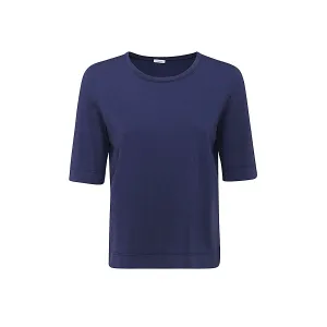 Malo Crewneck Straight Hem T-Shirt